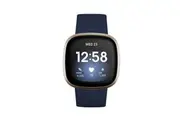 Fitbit Versa 3 SmartWatch Midnight / Soft Gold - As New