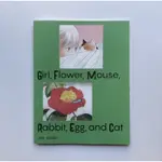 門小雷ZINE小畫冊 “GIRL, FLOWER, MOUSE, RABBIT, EGG AND CAT” 日本發行