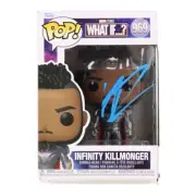 Marvels What If ?#969 Infinity Killmonger Funko Pop! Vinyl Figure Signed by M...