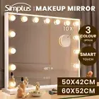 Simplus Makeup Mirror With Lights Hollywood LED Bulbs Vanity Touch Dimmable