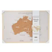 Travel Board Australia Map - Large