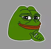 Pepe the Frog Sticker Decal