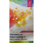 HARMONY AND VOICE LEADING課本+兩本習作