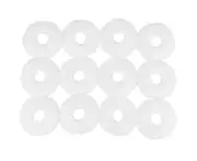 12Pcs Mopping Cloths for Mop Station Self-Cleaning Robot Replacement Mop Cleaning Pad Vacuum Cleane