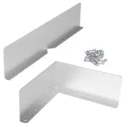 2Pcs Gutter Valley Splash Guards,Rain Gutter Valley Roofing Gutter Guard7705