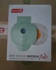 DASH Mini Maker Electric Round Griddle For Individual Pancakes, Cookies, Eggs On