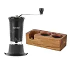 Leaf & Bean One Hand Smart Coffee Grinder and Espresso Tamper Station