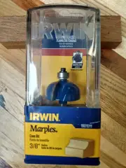 Irwin Marples 3/8" Cove Bit 1/4" Shank New in Box