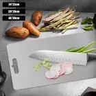Titanium Cutting Board Stainless Steel Cutting Board Two Sided Stainless GoQPa
