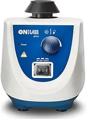 ONiLAB Lab Vortex Mixer with Touch Start and Continuous Modes, Benchtop Lab Vortexer for Centrifuge Tubes and Test Tubes,Nail Polish,Eyelash Adhesives and Hobby Paints Mixing…