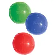 KONG Squeezz Ball Rubber Squeaker Erratic Bounce Squeaky Ball Dog Fetch Toy