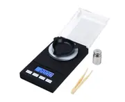 S03 Digital Milligram Scale 50g/0.001g Portable Jewelry Scale Tare Powder Scale Micro Scale for Powder Medicine Gold Gem Reloading
