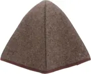 Sauna Hat Russian Banya Cap Wool Felt Vaporarium Hat Women Men Bath Accessories