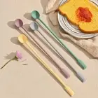 Party Supplies Stirring Spoon Reusable Jars Scraper Silicone Spatula Kids