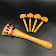 High Quality Boxwood Cello tailpiece 4/4 w/Tuning Peg Tailpiece Endpin 2024 NEW