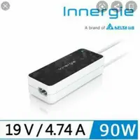 在飛比找蝦皮購物優惠-Innergie 台達電 90瓦 黑 萬用筆電電源充電器 9