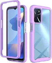 [QiongniAN] Case for Oppo A54s Case, Anti-Drop and Shock Absorbing Mobile Phone Protective Case for Oppo A16 CPH2269 CPH2275 / A16s 2021 CPH2271 / A54s 2021 CPH2273 Case Purple