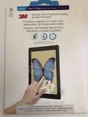 3M Natural View Screen Protector Film APPLE iPAD 2 3rd Generation NEW 4PK