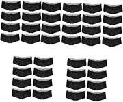 FOMIYES 5sets Non-washable Postpartum Panties Maternity Women Briefs Disposable Underwear for Travel Black 8pcs*5