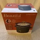 Beautiful Slow Cooker 2 Qt. Thyme Green by Drew Barrymore NEW IN BOX