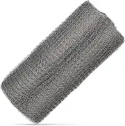 Zerodeko Stainless Steel Woven Wire Mesh Strainer Fine Mesh Fly Screen for Outdoor and Indoor Use Filter Net Resistant Easy to Cut and Bend