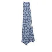 [Etro] Etro Silk Tie ONE SIZE BLUE