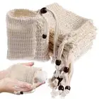 and Drying Easy Bubble Soap Storage Bags Sisal Soap Bag Soap Saver Foam Maker
