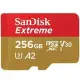 SanDisk 256GB 256G microSDXC【190MB/s Extreme】 4K U3 A2 手機記憶卡