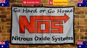 Nos Flag Racing Drifting Collectables HSV FPV TEQ S14 Turbo Boost New 150x90cm