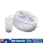 _ Mini Ultrasonic Turbo Washer Low Noise Design for Intimate Clothes Socks Towel