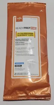 Ready Prep CHG 2% Chlorhexidine Gluconate Cloth 3 Packs Of 2