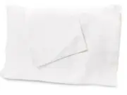 (2) Luxor Style Bamboo Pillowcase 300TC ~ Standard 21 x 33 ~ White **NEW**
