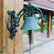 Home Wall Decoration Garden Decoration Rustic Retro Iron Cast Iron Doorbell