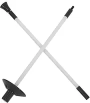 Totority Portable Golf Flagpole Detachable Section Design for Practice Versatile Accessory Enhancing Golf Setup Sturdy Convenient