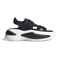 在飛比找ETMall東森購物網優惠-Adidas MEHANA 女鞋 黑白色 夏季 厚底 潮流 