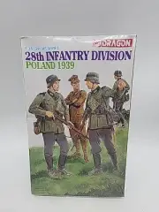 Dragon 1/35th Scale 28th Infantry Division Poland 1939 Figure Set No. 6344