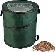 Foldable Camping Trash Can - Garden Trash Bin for Outdoor | Garden Yard Trash Bag, Large Capacity Camping Recycling Bin for Outdoor, Garden Garbage Bin