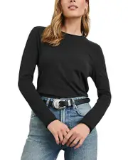 Rails Crewneck Long Sleeve Tee