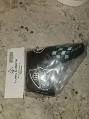 Scotty Cameron 2022 Club Cameron MEMBER Black Tiffany & White Blade Headcover
