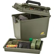 Plano Magnum Series Field Ammo Box W Tray O Ring Seal - Green Water Resistant #pl181206