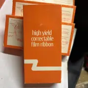 High Yield Correctable Film Black Ribbon for IBM Selectric II, III Typewriter