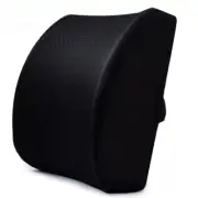 Car Lumbar Support Cushions Memory Foam Waist Pillow 3 Colors Seat Back Cushions