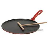 在飛比找樂天市場購物網優惠-Le Creuset 可麗餅平底煎鍋 櫻桃紅 27cm #2