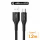 【JELLICO】USB to Type-C 1.2M 飛魚系列3.1A耐拉折充電傳輸線(JEC-KDS25-C)