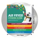1X Air Fryer Cheat Sheet Magnets Cooking Guide Booklet Air Fryer Magnetic Cheat