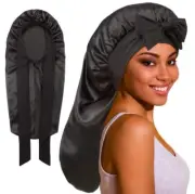 Silk Sleep Bonnets For Women, 1PC Satin Night Cap Soft Elastic Band Silk Bonnets