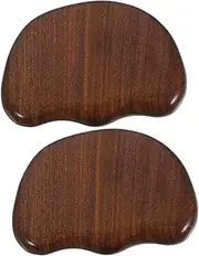 VALICLUD 2pcs Wooden Massage Board Scraping Tool for Home and Salon Portable Body Scraper with Robust Material Boosts Blood Flow Compact Design for