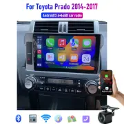 Apple CarPlay Android auto For Toyota Land Cruiser Prado 150 13-17 Head Unit GPS