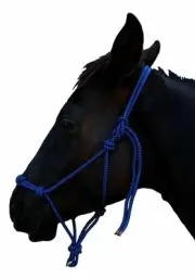 Horse Rope Halter Control Head collar Natural Horsemanship All Color