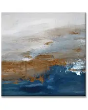Ready2HangArt Copperelle Wrapped Canvas Abstract Wall Art by Karen Moehr